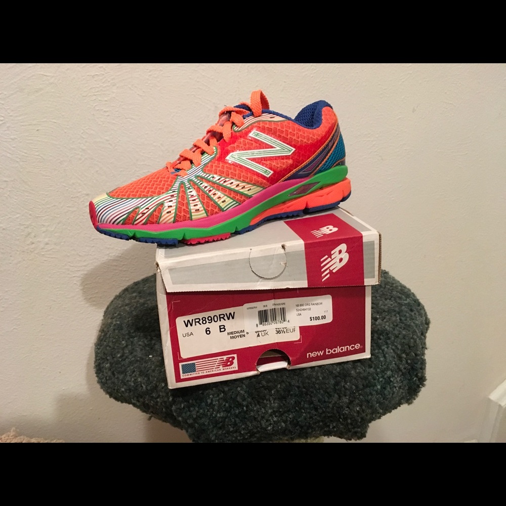 New Balance Barringer 890 Rainbow sneakers